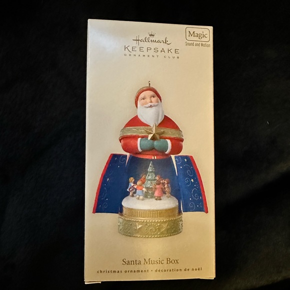 ⭐️NWT! Santa Music Christmas Ornament - Picture 1 of 3
